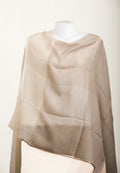 Artisan Merino Shawl – The Cocoa & Cream Quad Weave